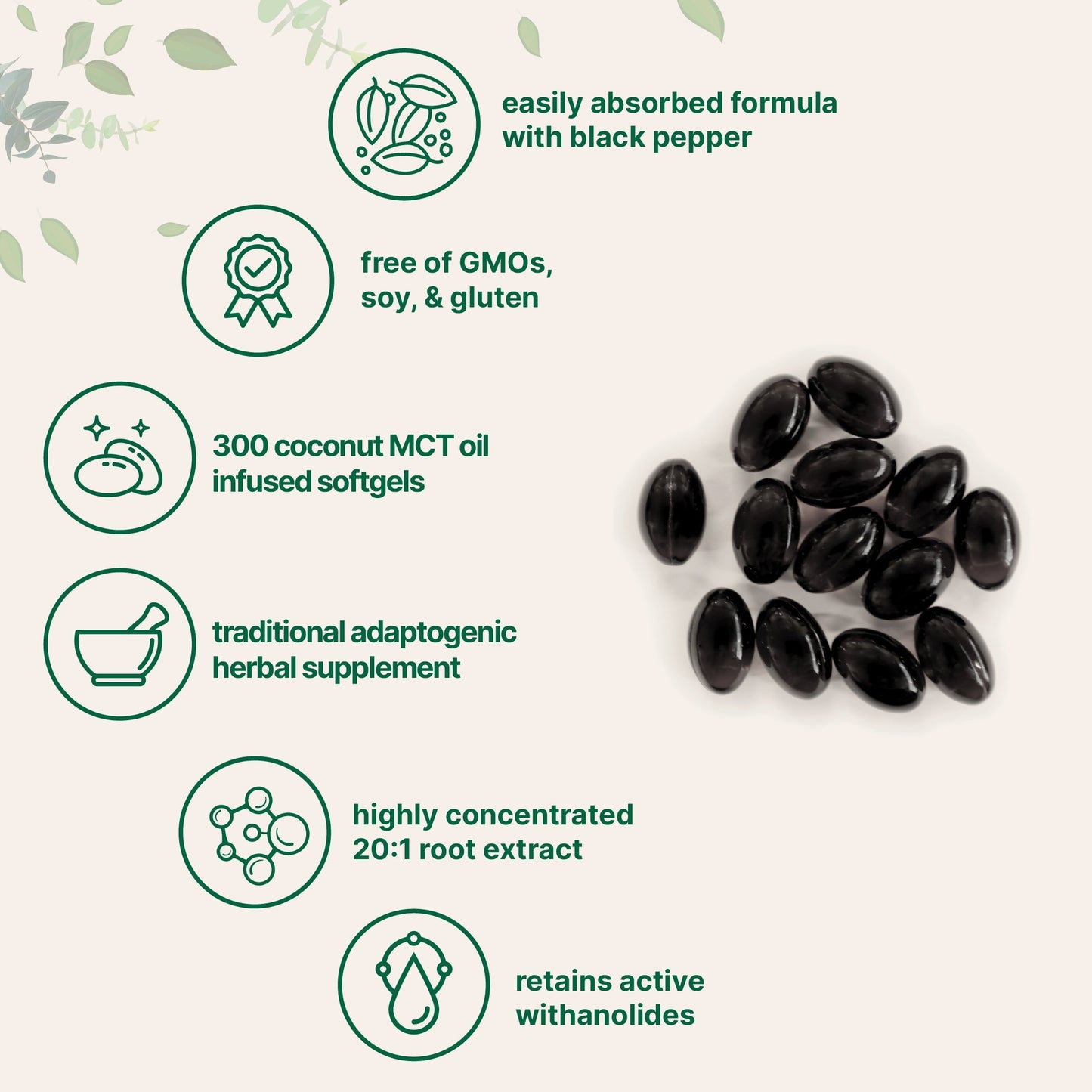 Micro Ingredients Ashwagandha Supplements 6,000mg Per Serving