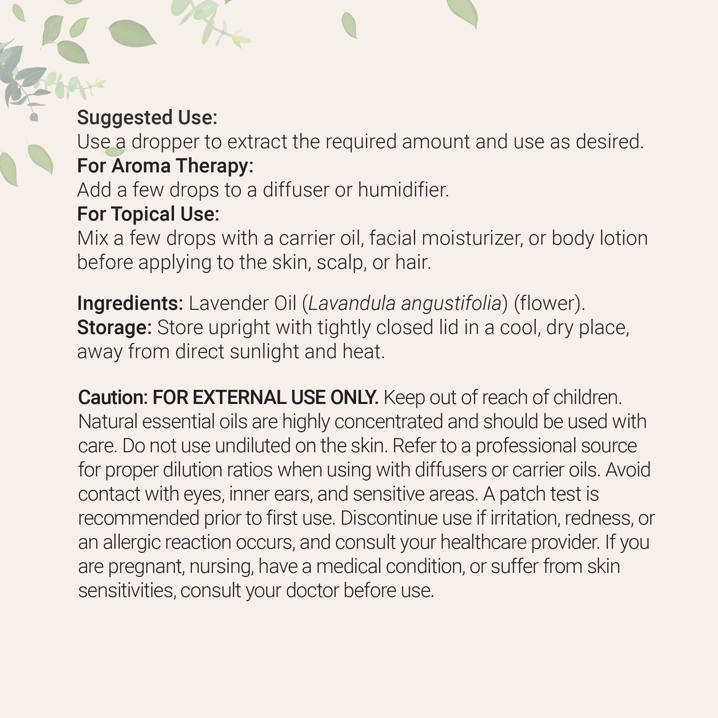 Micro Ingredients Pure Lavender Essential Oil 8 floz (237mL)