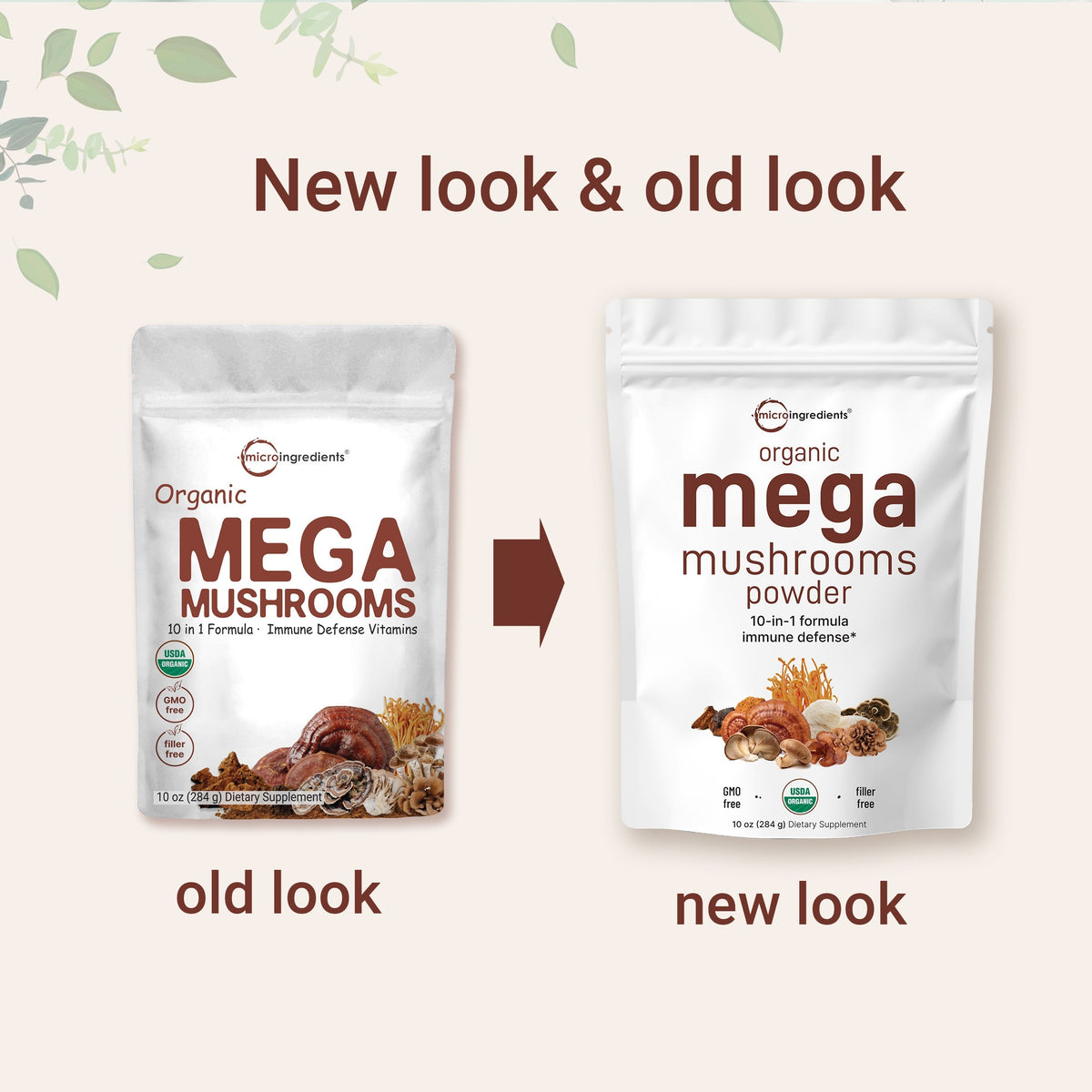 Micro Ingredients Organic Mega 10 mushroom Powder