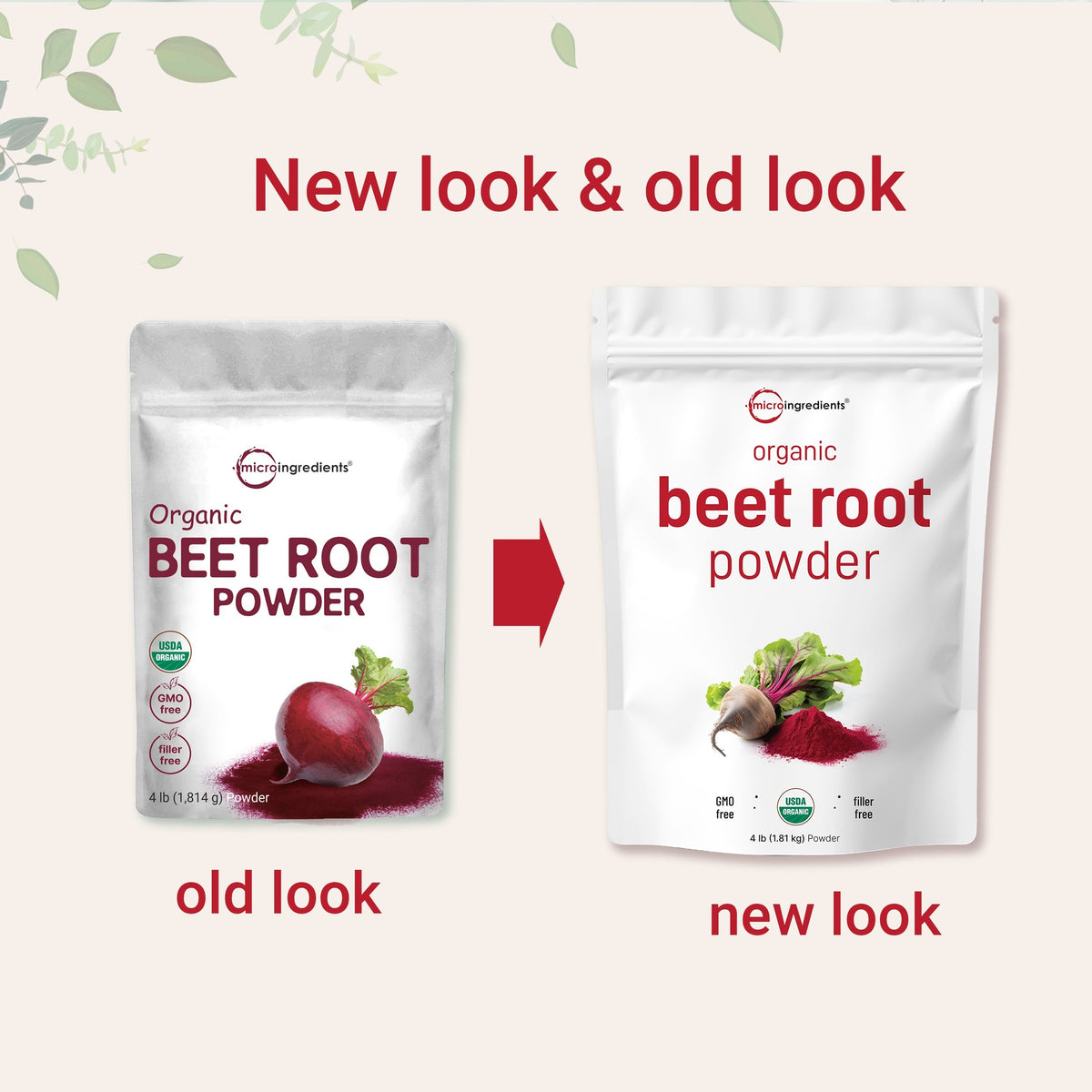 Micro Ingredients Organic Beet Root Powder-4lb