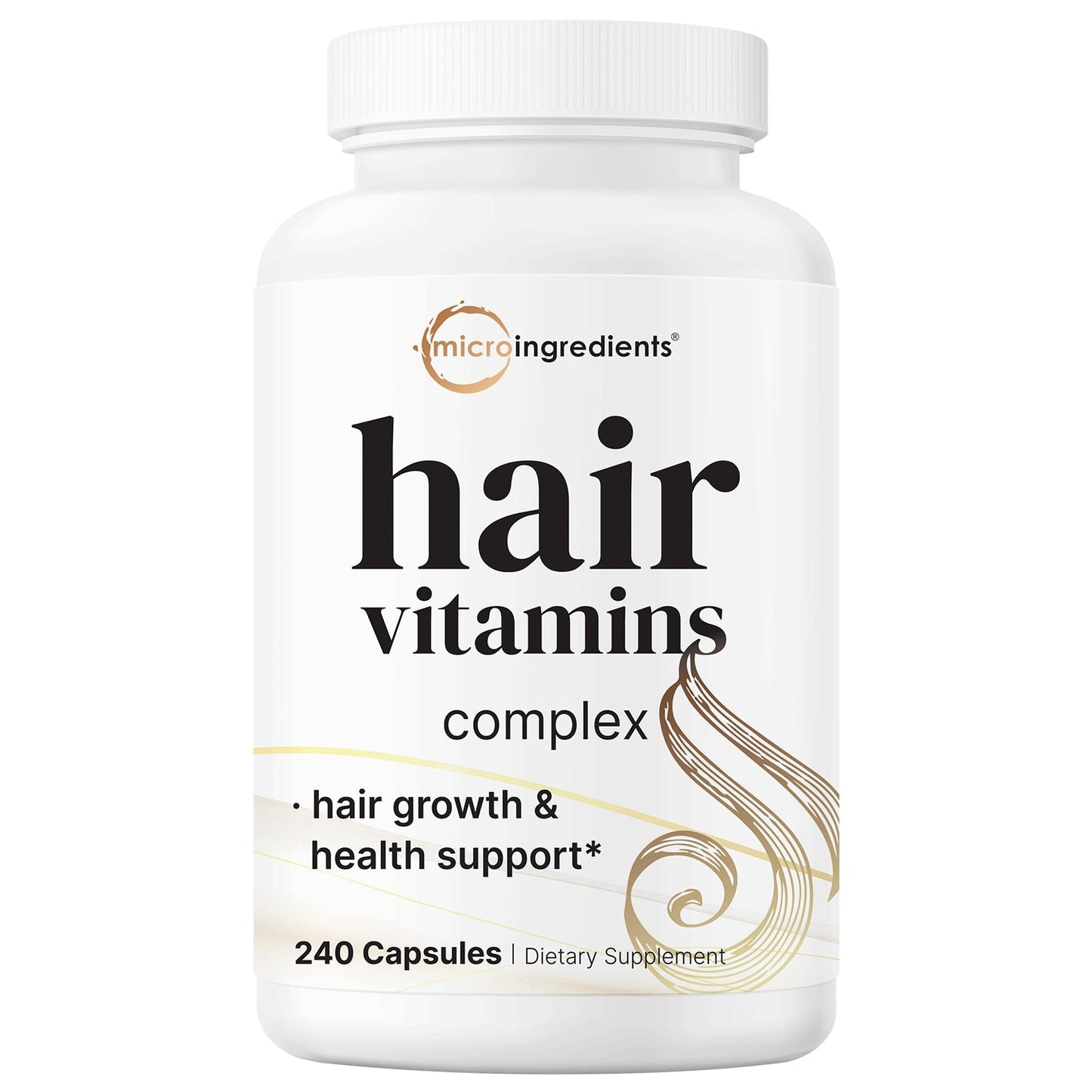Micro Ingredients Hair Vitamins Complex Capsules