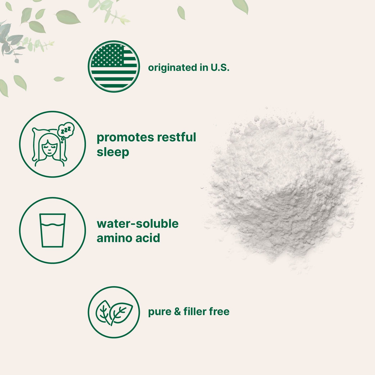 Micro Ingredients L-Glycine Powder, 1kg