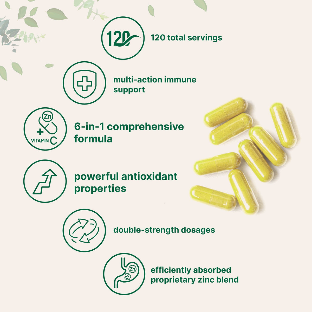 Micro Ingredients Quercetin with Vitamin C and Zinc